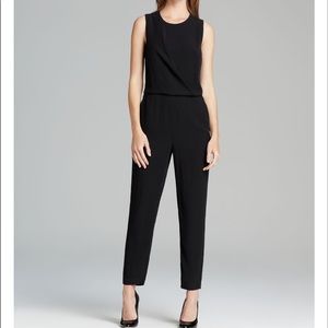THEORY Black Daimine Register Jumpsuit Size 2